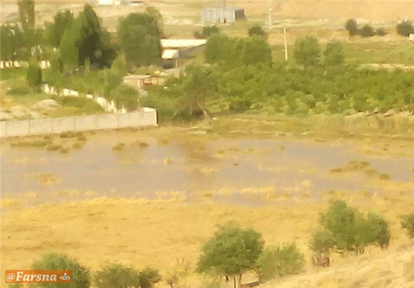 خسارت سیلاب به فیروزکوه +تصاویر