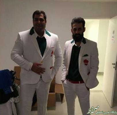 عکس/ لباس رسمی کاروان ایران بر تن معروف