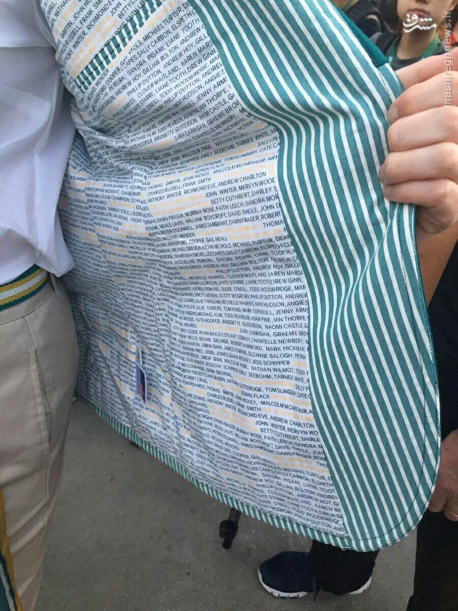 عکس/ لباس جالب کاروان تیم استرالیا