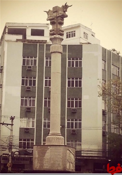 عکس/ نماد پرسپولیس در ریودوژانیرو