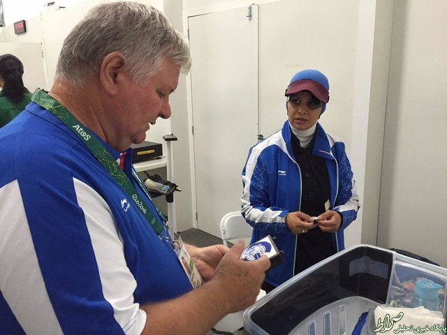 عکس/ الهه احمدی در حال دعا پیش از فینال