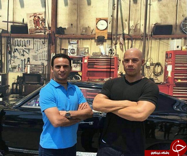 عکس/ آرش برهانی در کنار بازیگر هالیوود