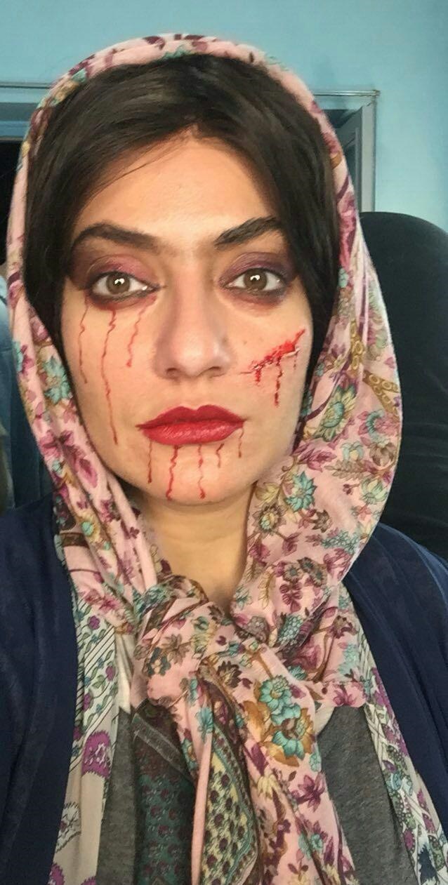 عکسی جدید از گریم مهناز افشار