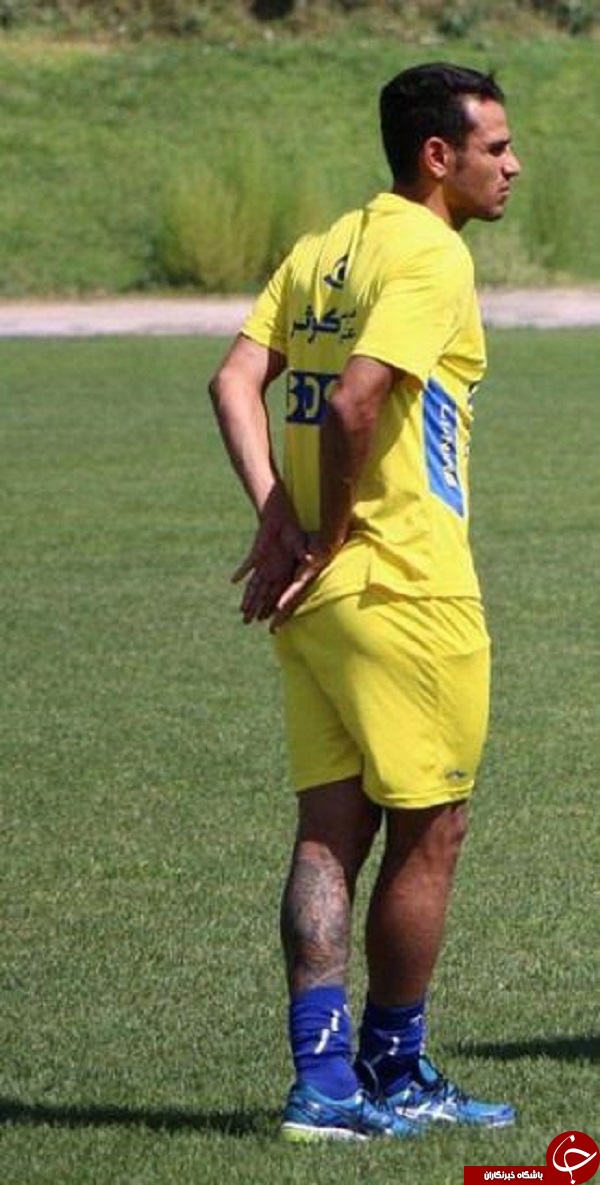 عکس/ پای منشوری مدافع استقلال عکس/ پای منشوری مدافع استقلال