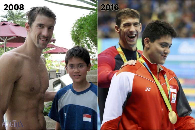 عکس/ پسربچهای که فلپس را شکست داد عکس/ پسربچهای که فلپس را شکست داد