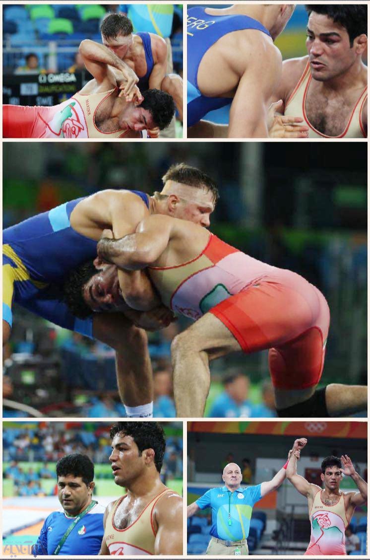 تصاویر/ اولین مبارزه حبیب الله اخلاقی