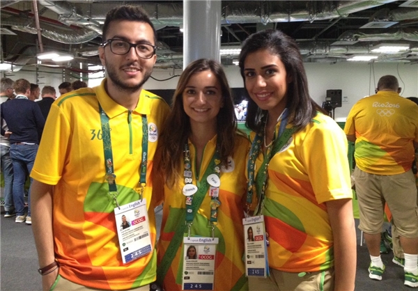 داوطلبان ایرانی حاضردر دهکده المپیک+عکس