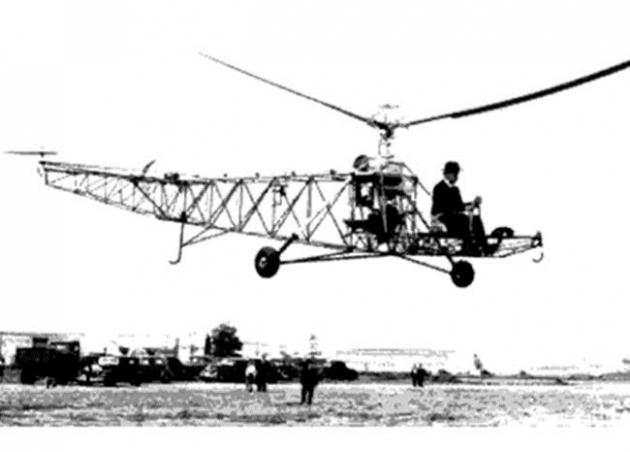 عکس/ نخستین هلیکوپتر جهان