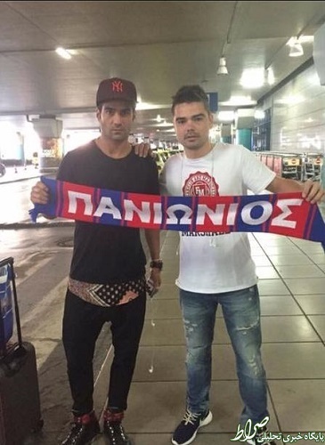 عکس/ تیپ جالب شجاعی در فرودگاه آتن