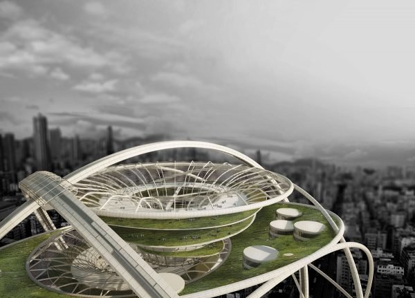 آسمان‌خراش شگفت‌انگیز در هنگ‌کنگ+ تصاویر