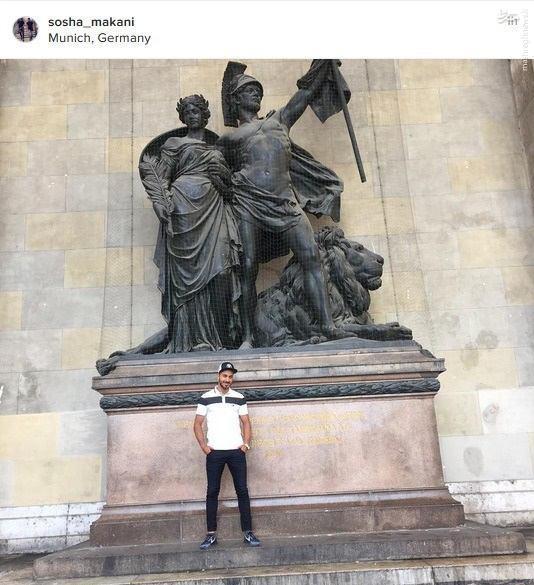 عکس/ سوشا مکانی در مونیخ