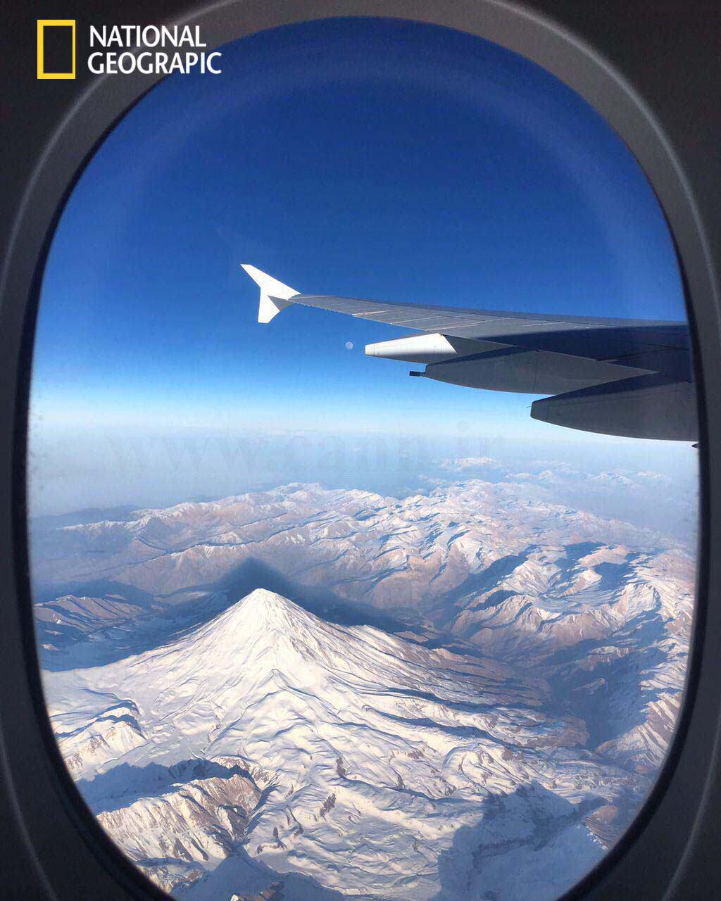 عکس/ قله دماوند از نمایی متفاوت