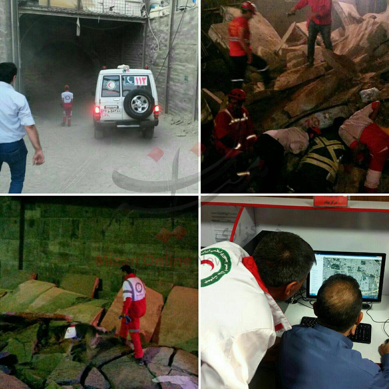 اولین تصاویر از حادثه مترو کیانشهر