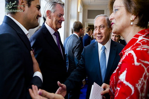نماینده هلندی به نتانیاهو دست نداد+عکس