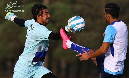 عکس/ خطری‌که از بیخ گوش رحمتی گذشت