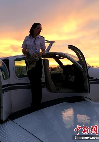 عکس/ رکورد جالب این خلبان زن عکس/ رکورد جالب این خلبان زن