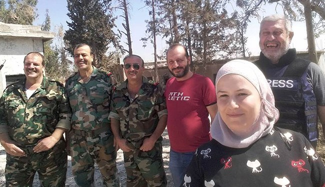 خشم مخالفان سوریه از عکس خبرنگار BBC+عکس خشم مخالفان سوریه از عکس خبرنگار BBC+عکس