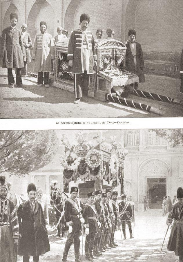 عکس/ مراسم تشييع جنازه ناصرالدين شاه