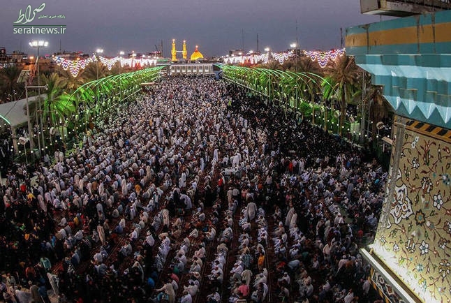 عکس/ نماز عید قربان در بین الحرمین عکس/ نماز عید قربان در بین الحرمین