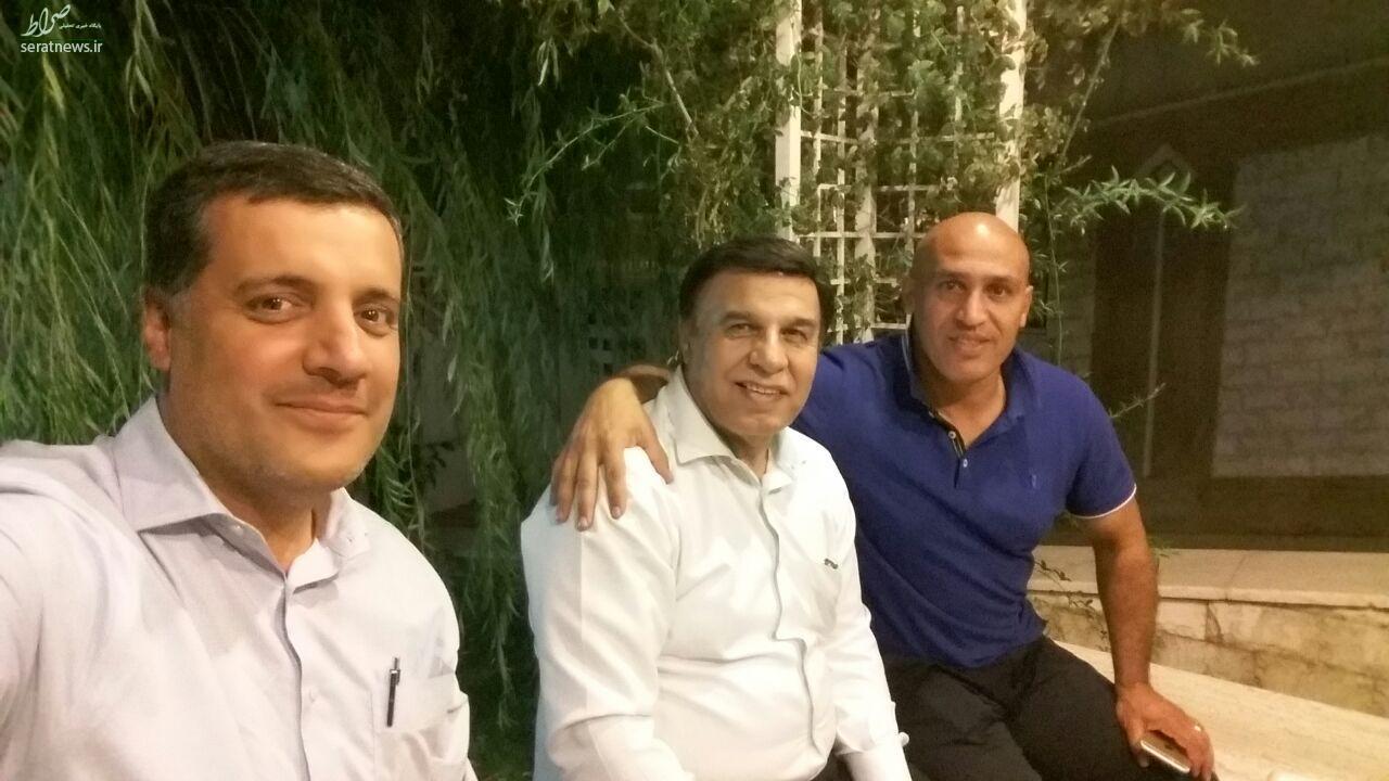 دیدار غافلگیرکننده منصوریان با مظلومی+عکس