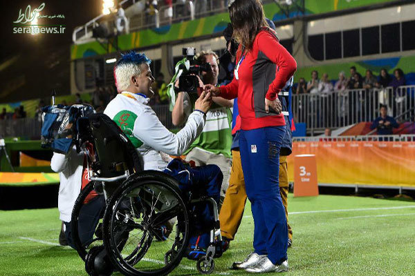 عکس/ یک پیشنهاد ازدواج دیگر در ریو