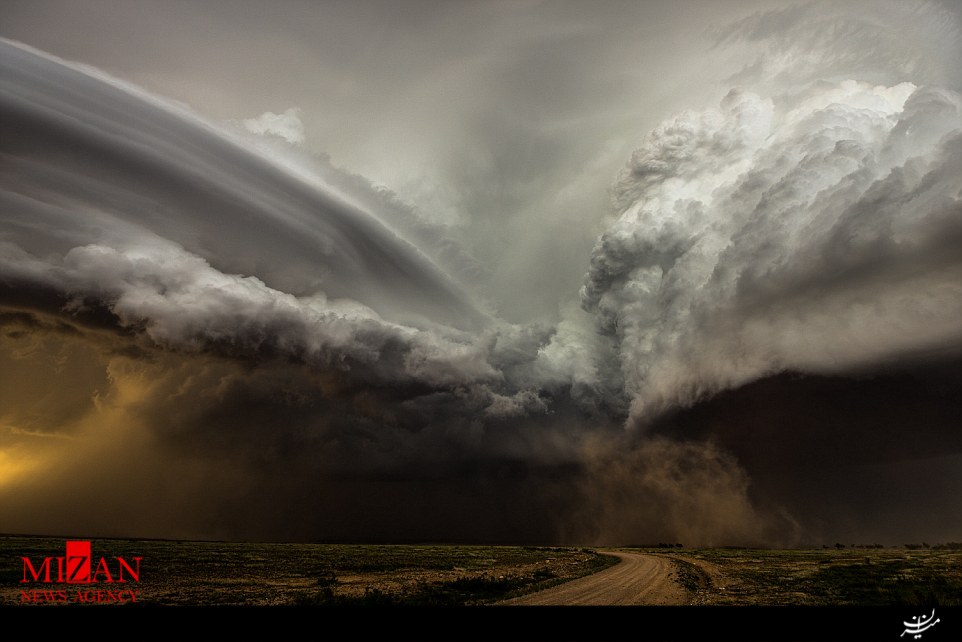 زیبایی های طوفان و گردباد+تصاویر