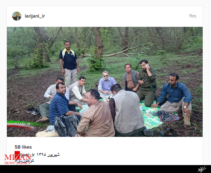 عکس/ کوهنوردی لاریجانی در مازندران
