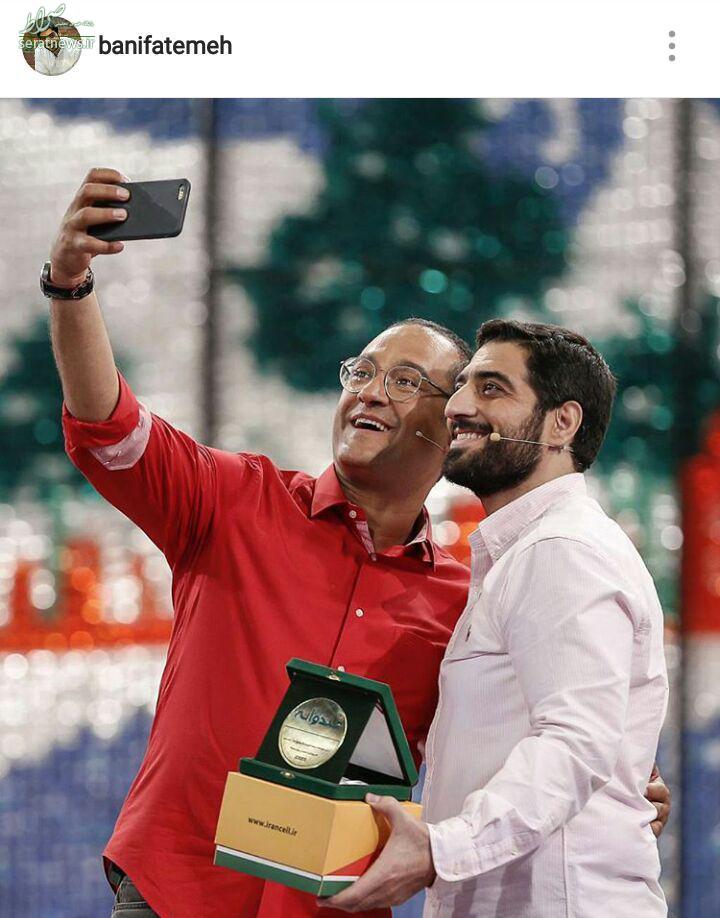 عکس/ مداح معروف مهمان خندوانه