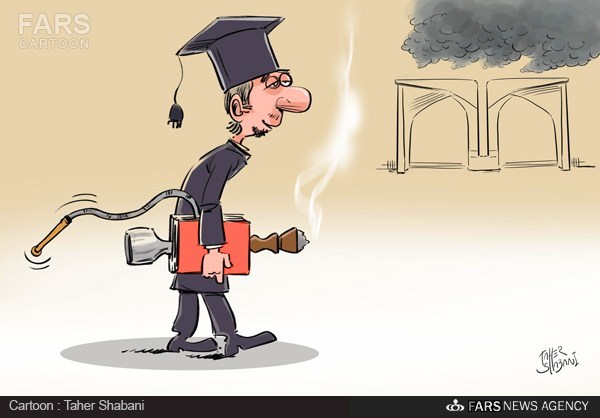 کاریکاتور/ دلمشغولی دانشجویان امروز!