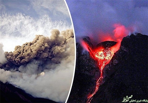 عکس/ امکان فوران آتش‌فشان ایتالیا