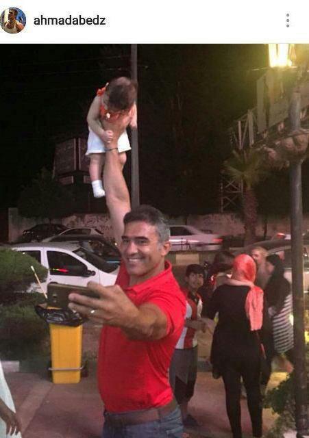 عکس/ سلفی جالب عابدزاده!