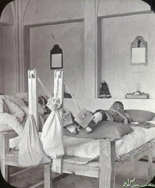 عکس/ بیمارستان فوق پیشرفته در زمان قاجار