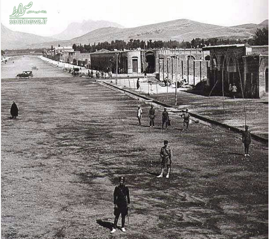 عکس/خیابان زند شیراز در زمان قاجار