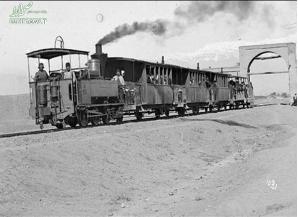 عکس/اولین قطار در ایران