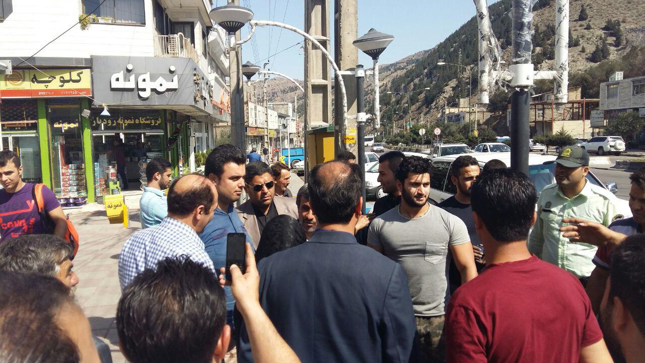 آیا فقط ۷ نفر از احمدی‌نژاد استقبال کردند؟ +عکس