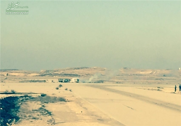 عکس/ جنگنده اسرائیلی که در آتش سوخت عکس/ جنگنده اسرائیلی که در آتش سوخت