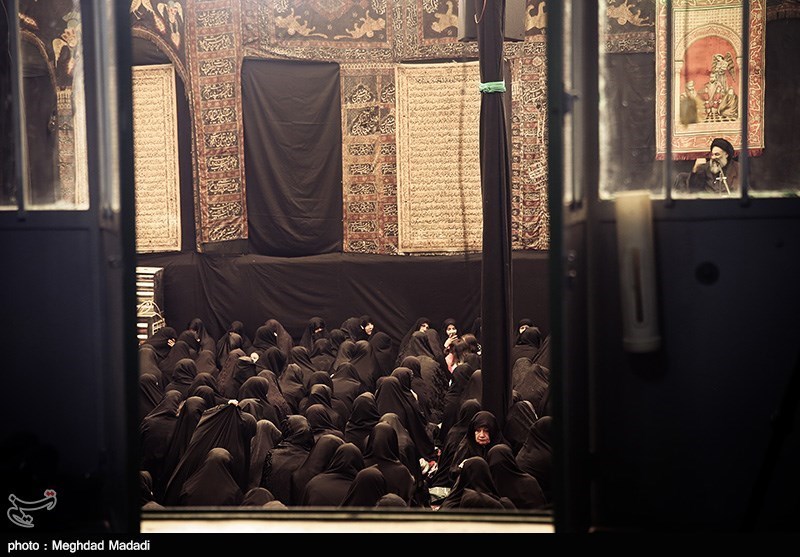 تصاویر: عزاداری در تکیه ۲۰۰ ساله تهران