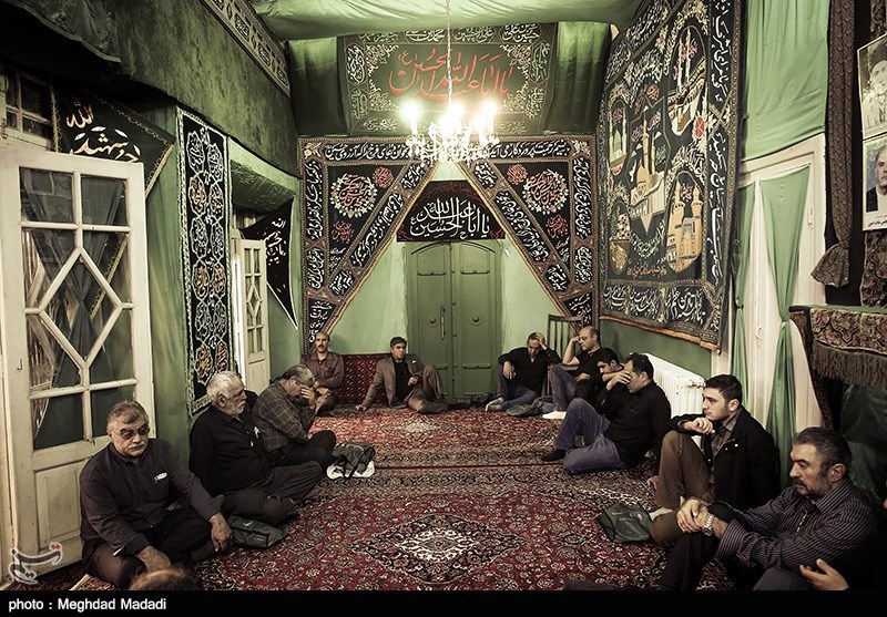 تصاویر: عزاداری در تکیه ۲۰۰ ساله تهران