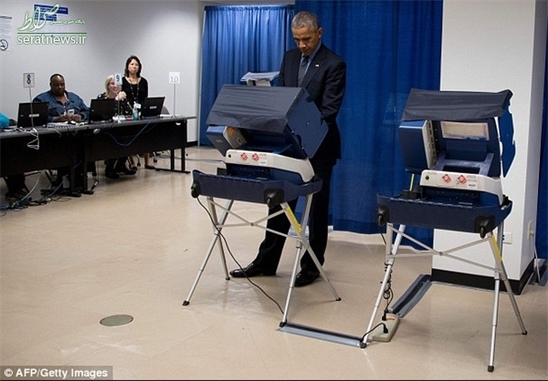 اوباما جانشینش را انتخاب کرد +عکس