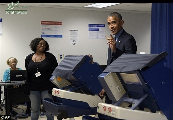 اوباما جانشینش را انتخاب کرد +عکس