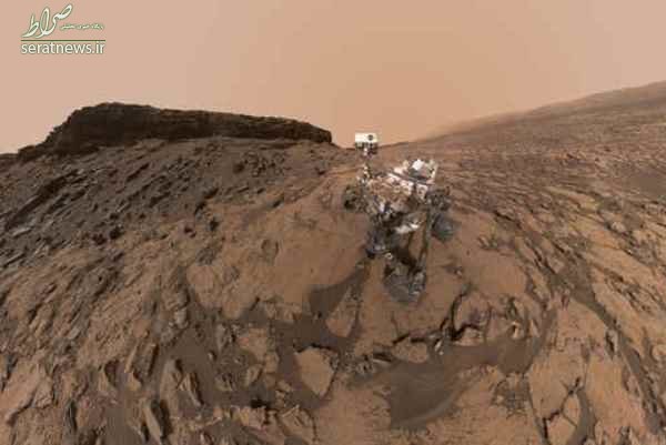 عکس/ سلفی جدید از مریخ