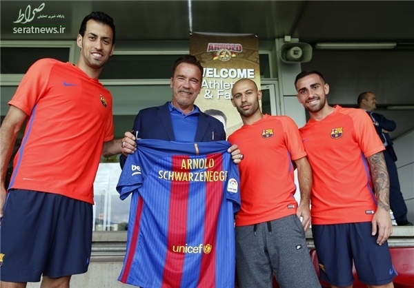 عکس/ ستاره هالیوود در تمرینات بارسلونا عکس/ ستاره هالیوود در تمرینات بارسلونا