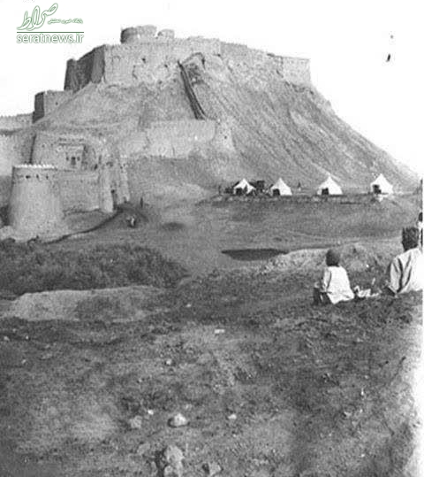 عکس/ قلعه فلک الافلاک در زمان قاجار