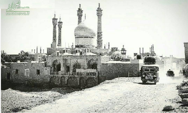 تصویری از قم در سال 1310 تصویری از قم در سال 1310