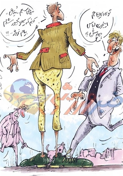 کاریکاتور/ نماینده مد و شیک‌پوشی ایران در نروژ!