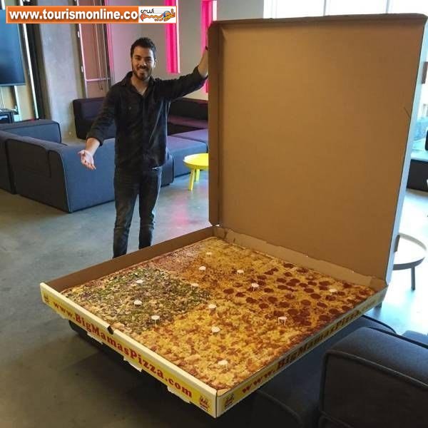 عکس/ بزرگترین پیتزای دنیا عکس/ بزرگترین پیتزای دنیا