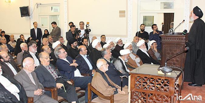 قرائت پیام لاریجانی در بزرگداشت آیتالله سیّدرضی شیرازی+تصاویر قرائت پیام لاریجانی در بزرگداشت آیتالله سیّدرضی شیرازی+تصاویر