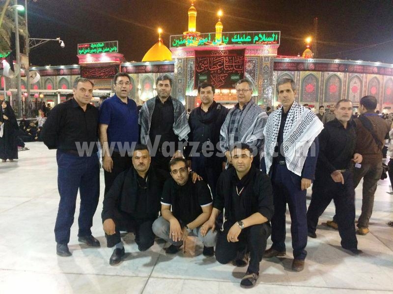 عکس/مدیران باشگاه ماشین سازی در کربلا عکس/مدیران باشگاه ماشین سازی در کربلا