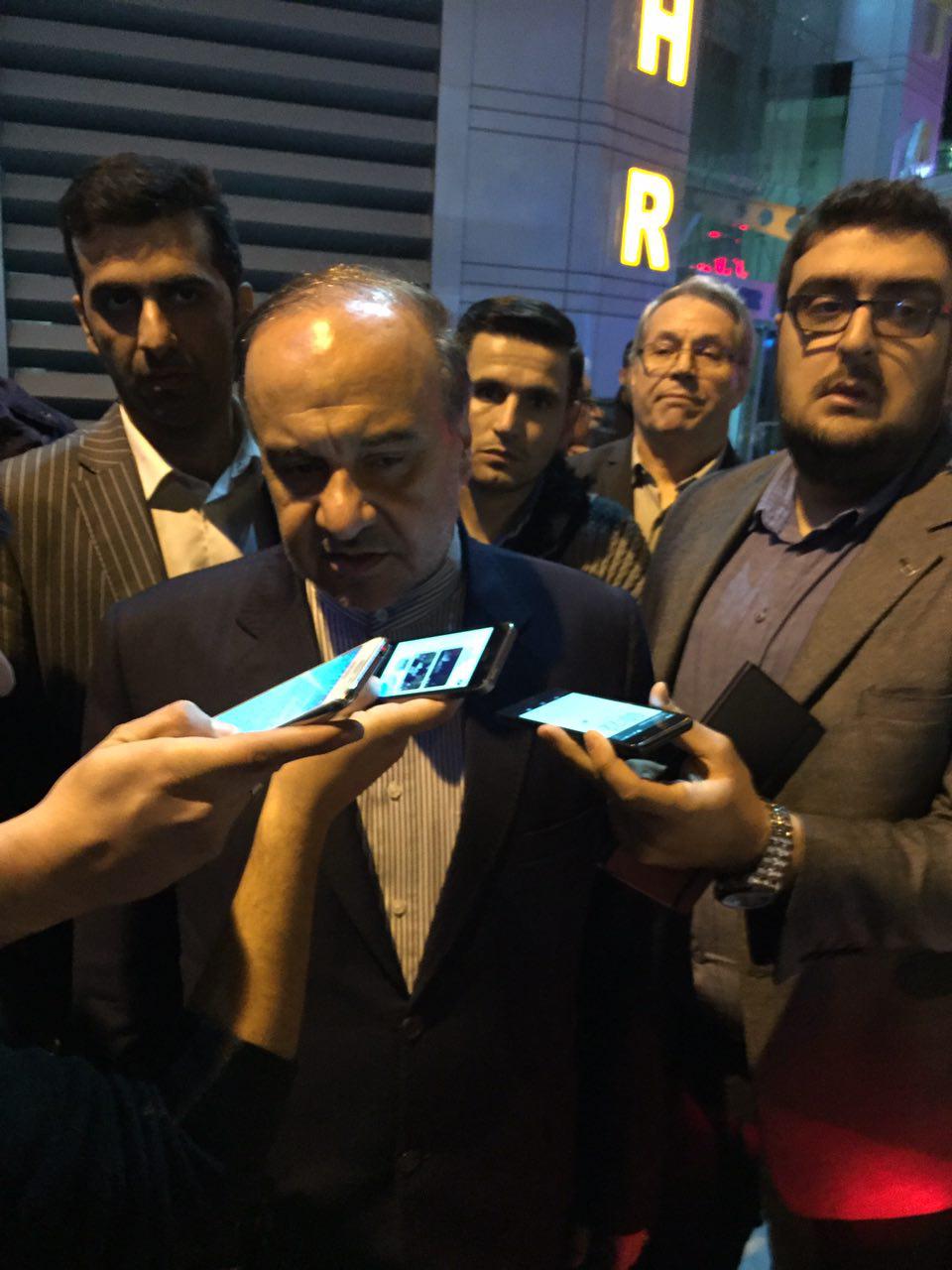 وزیر ورزش به عیادت پورحیدری رفت وزیر ورزش به عیادت پورحیدری رفت