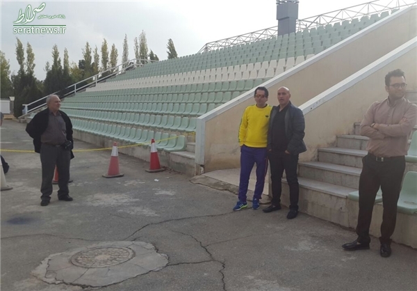 عکس/ منصوریان در تمرین تیم ملی